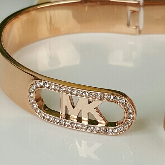 Michael Kors Crystal Bangle Bracelet MKJ4616791 - Picture 2 of 4