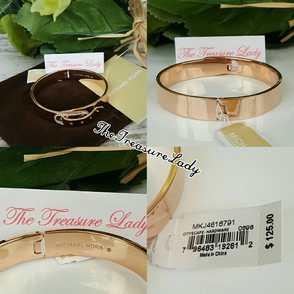 Michael Kors Crystal Bangle Bracelet MKJ4616791 - Picture 4 of 4