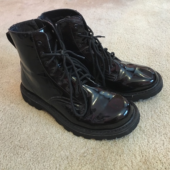 Black Combat Boots
