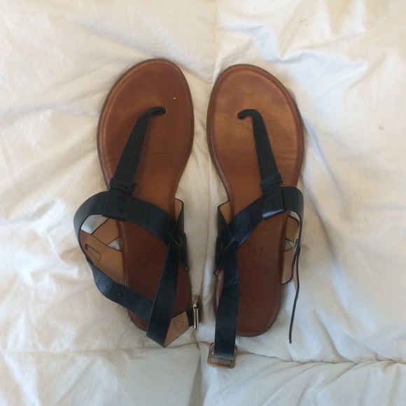 T-Strap sandals - like new!