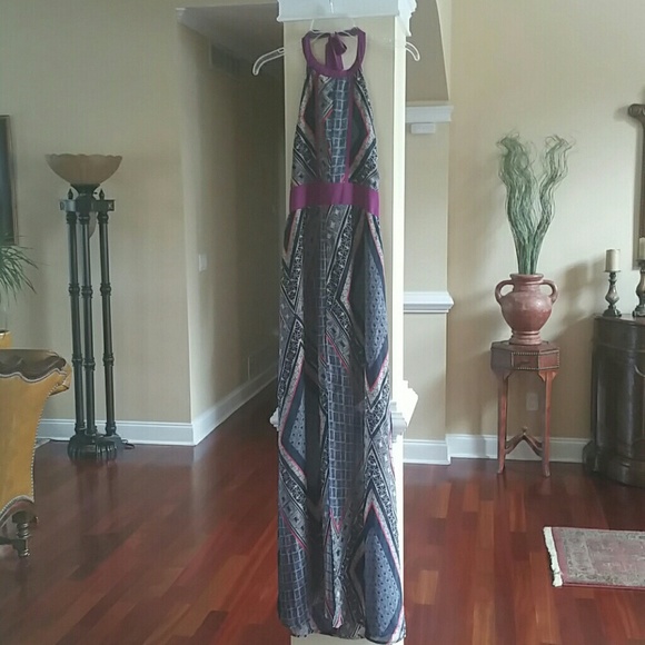 Jealous Tomato Halter Maxi Dress