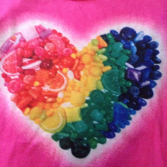 Girls pink pajama shirt size 10/12 - Picture 3 of 3