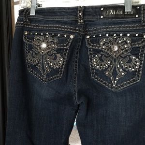 LA Idol Jeans Size 13; W:35 L:34