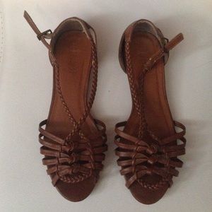 Brown sandals