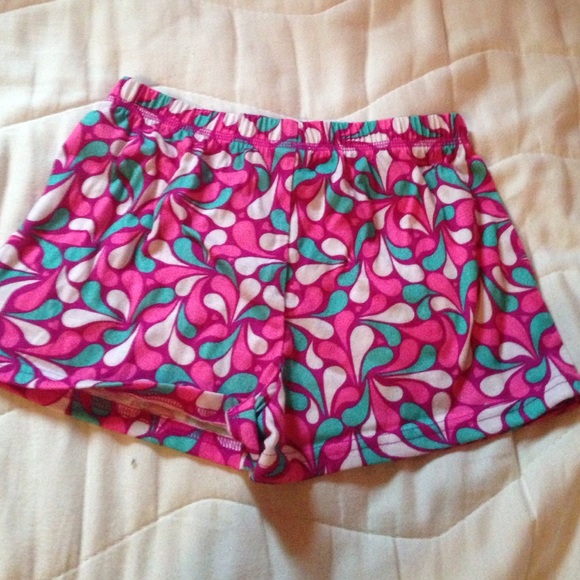 Girls paisley patterned pajama shorts size 7/8 - Picture 2 of 2