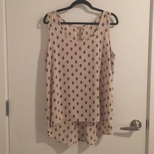 Dleione high low blouse