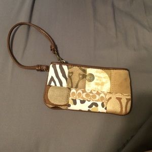 Coach wristlet