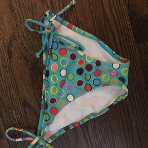 Victoria's Secret XS bikini bottom polka dot