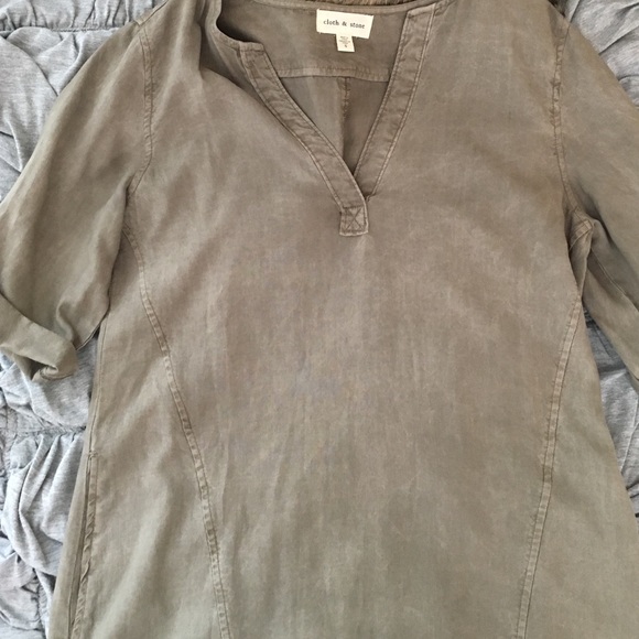 Cloth and stone tunic
