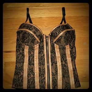 Vintage Sexy Bustier Sz S