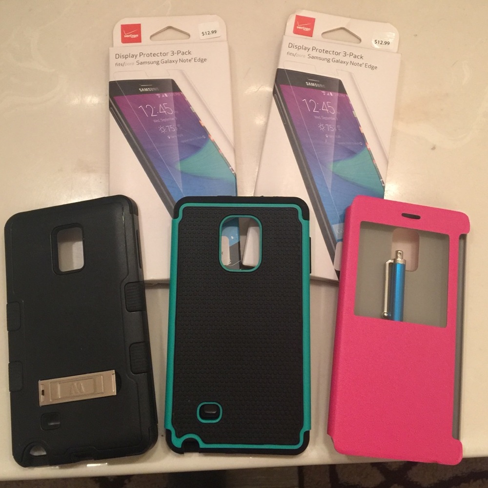 Samsung galaxy note edge case bundle