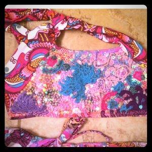 Agua bendita swimsuit top