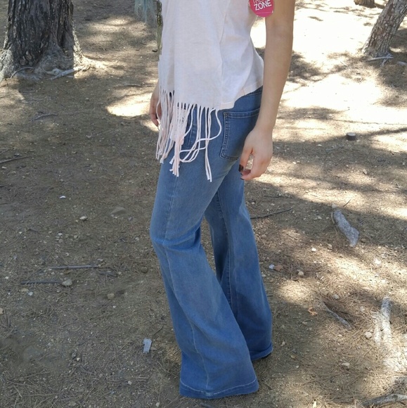 Free people bell bottom jeans