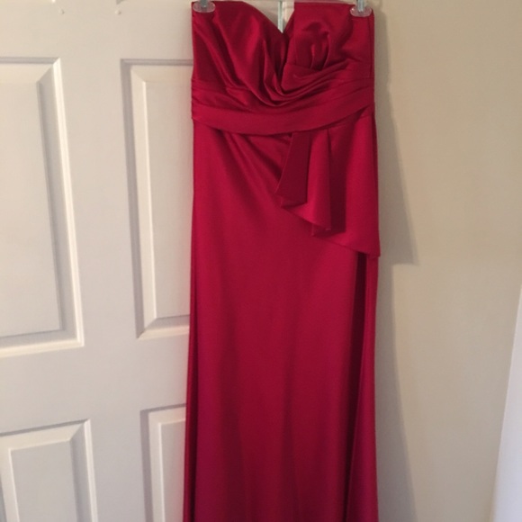 Ruby Red Mermaid Gown!