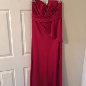 Ruby Red Mermaid Gown!