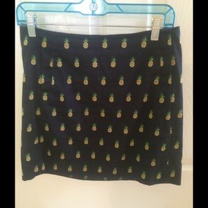 WORN ONCE J Crew pineapple pencil skirt $25 OBO
