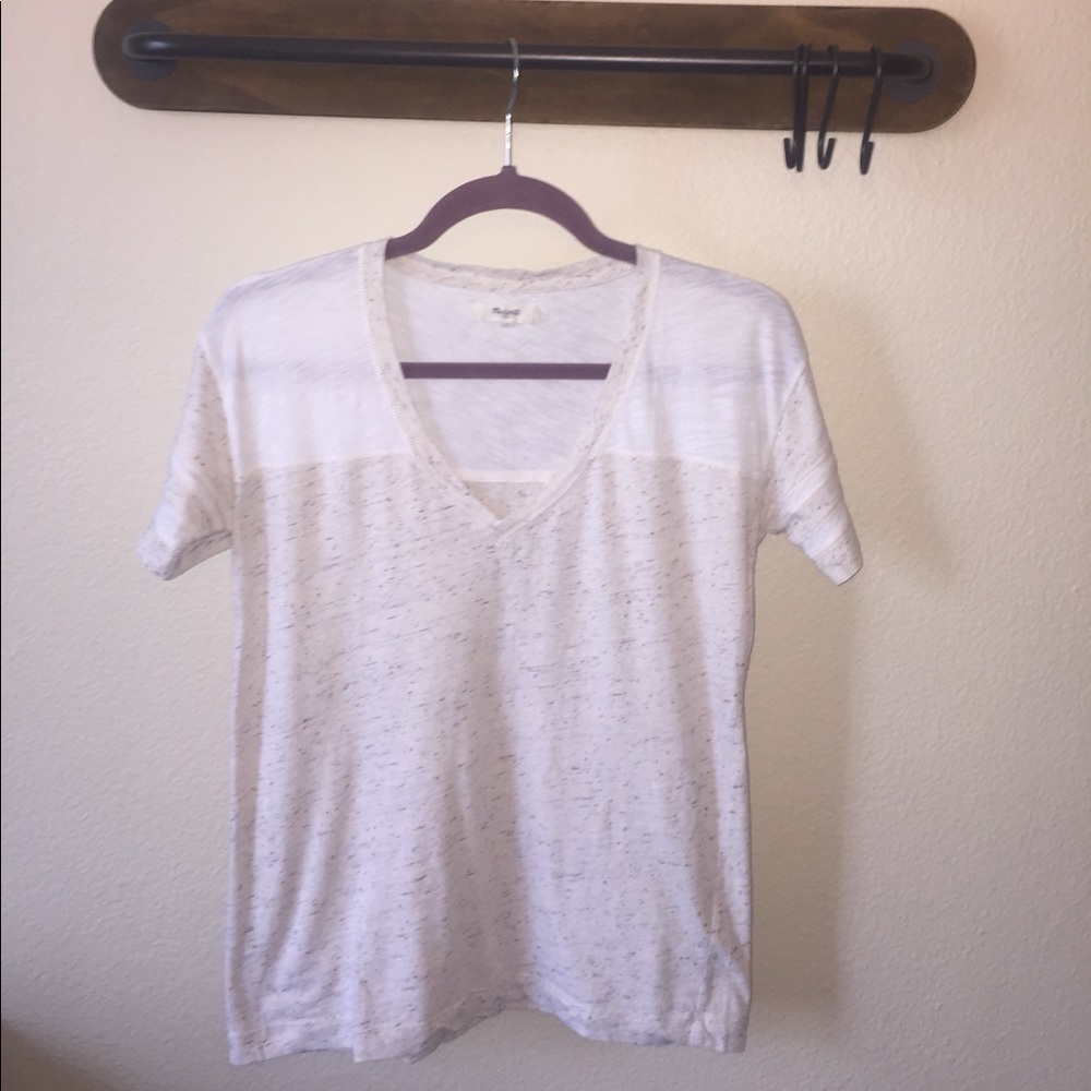 Madewell color block tee size S