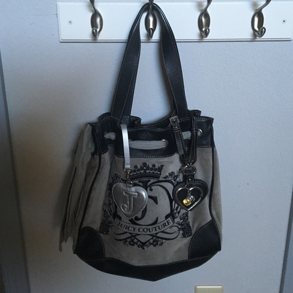 Juicy Couture Velour Daydreamer Shoulder Bag