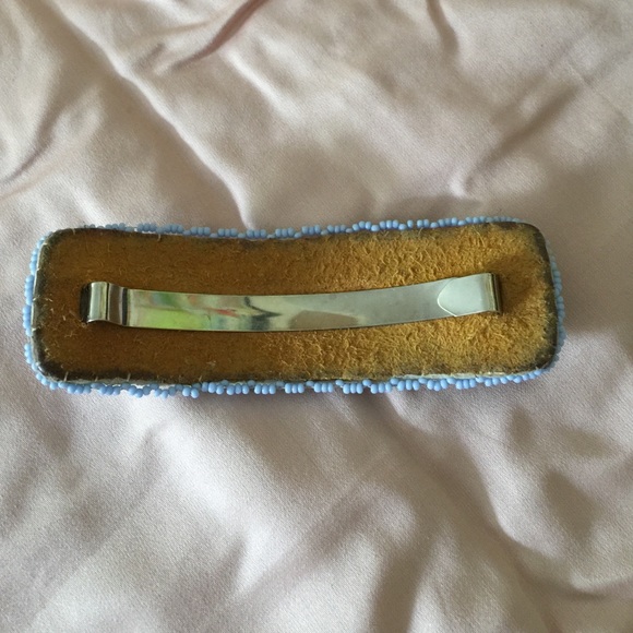 Hand Beaded Authentic Native American Barette - Picture 2 of 4
