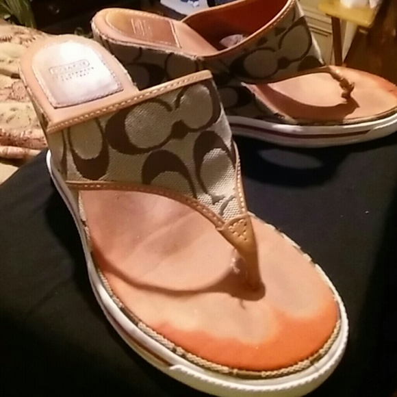 Coach sandals