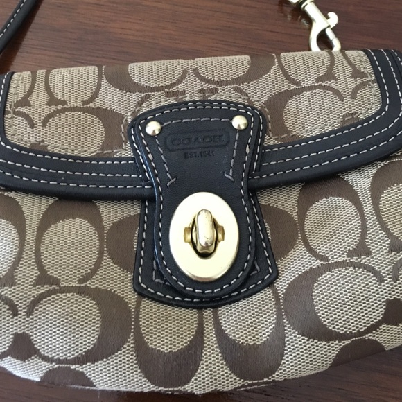 Coach Purse - small shoulder/hobo style