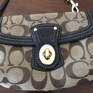 Coach Purse - small shoulder/hobo style