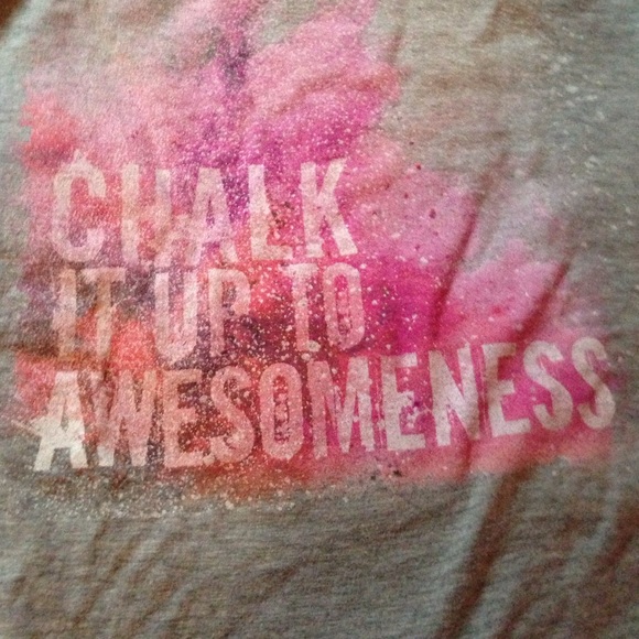 Girls gray tee shirt size 10/12 - Picture 2 of 3