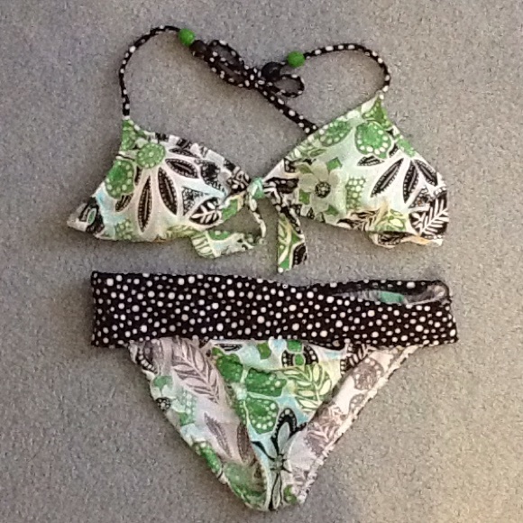Two peace swimsuit