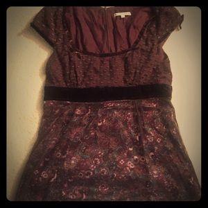 Nanette Lepore short sleeved blouse