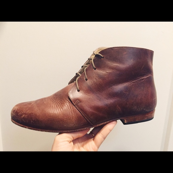 Nisolo Harper chukka in brandy