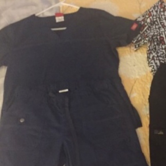 Navy set dickies scrubs -reserved