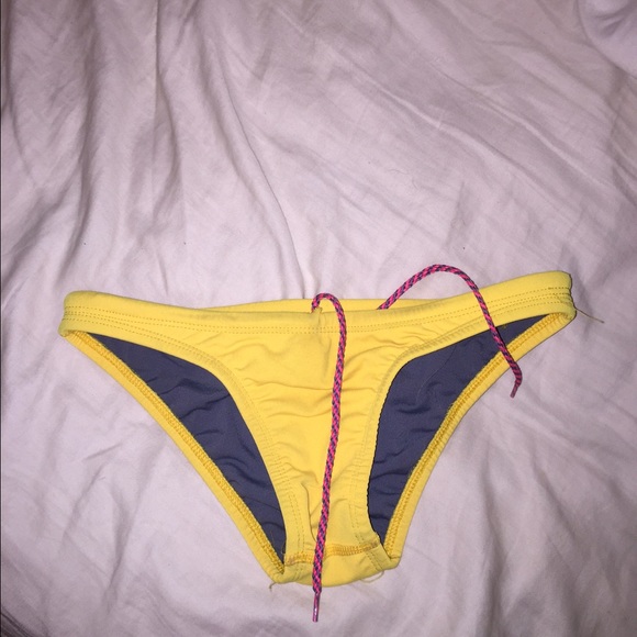 Yellow Jolyn bikini bottom xs