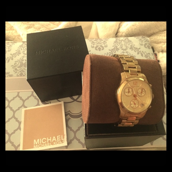 Michael Kors gold watch