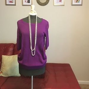 Purple blouse