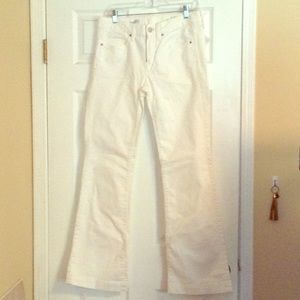 Gap - Long & Lean White Jeans