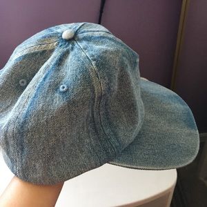 Denim Snapback Hat