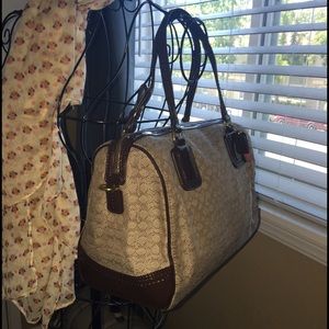 Authentic COACH Doctor bag with cross body strap