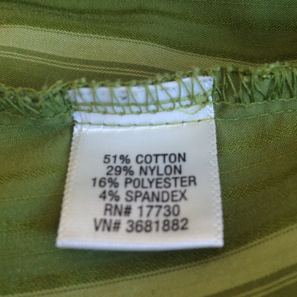 Shiny stripes! Button up top🍀 - Picture 4 of 4