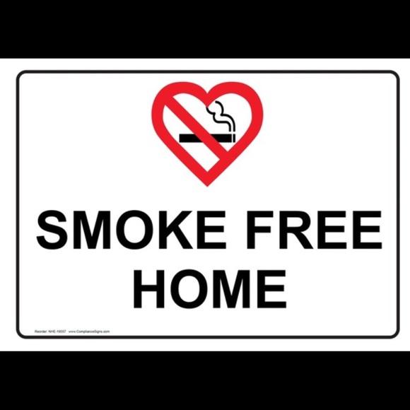 Smoke free home ❤️