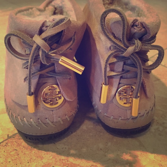 Virtually brand new Tory Burch boots!