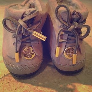 Virtually brand new Tory Burch boots!