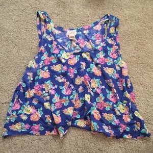 flowy crop top