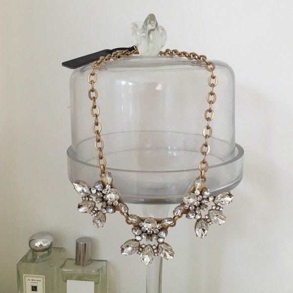 Jcrew crystal necklace