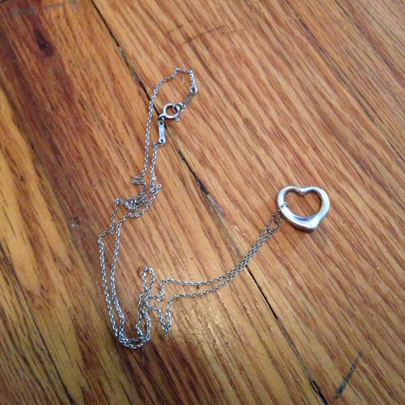 Tiffany & Co. Jewelry - Open heart necklace