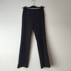 BCBG Black lined dress pants
