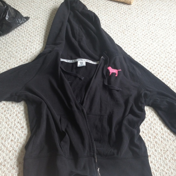 VS Pink hoodie sequined