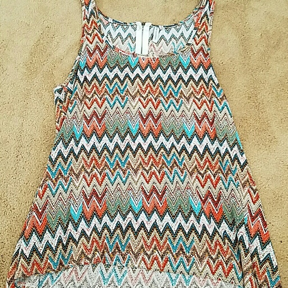 Patterned tank