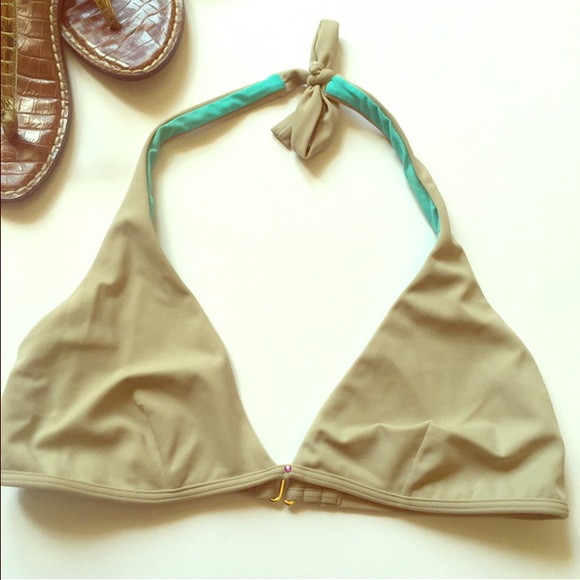 Letarte Nude Halter Top