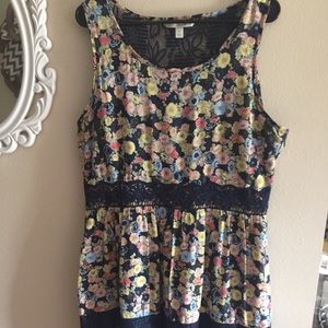 Floral LC Lauren Conrad Dress