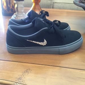 Rhinestones nikes